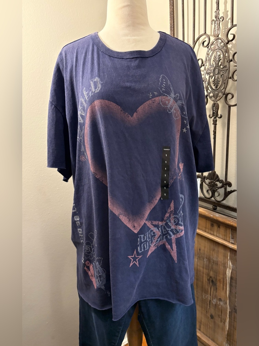 Torrid Women’s Plus Size Graphic Short-Sleeve T-Shirt, Size 1 - 14/16 (NWT)